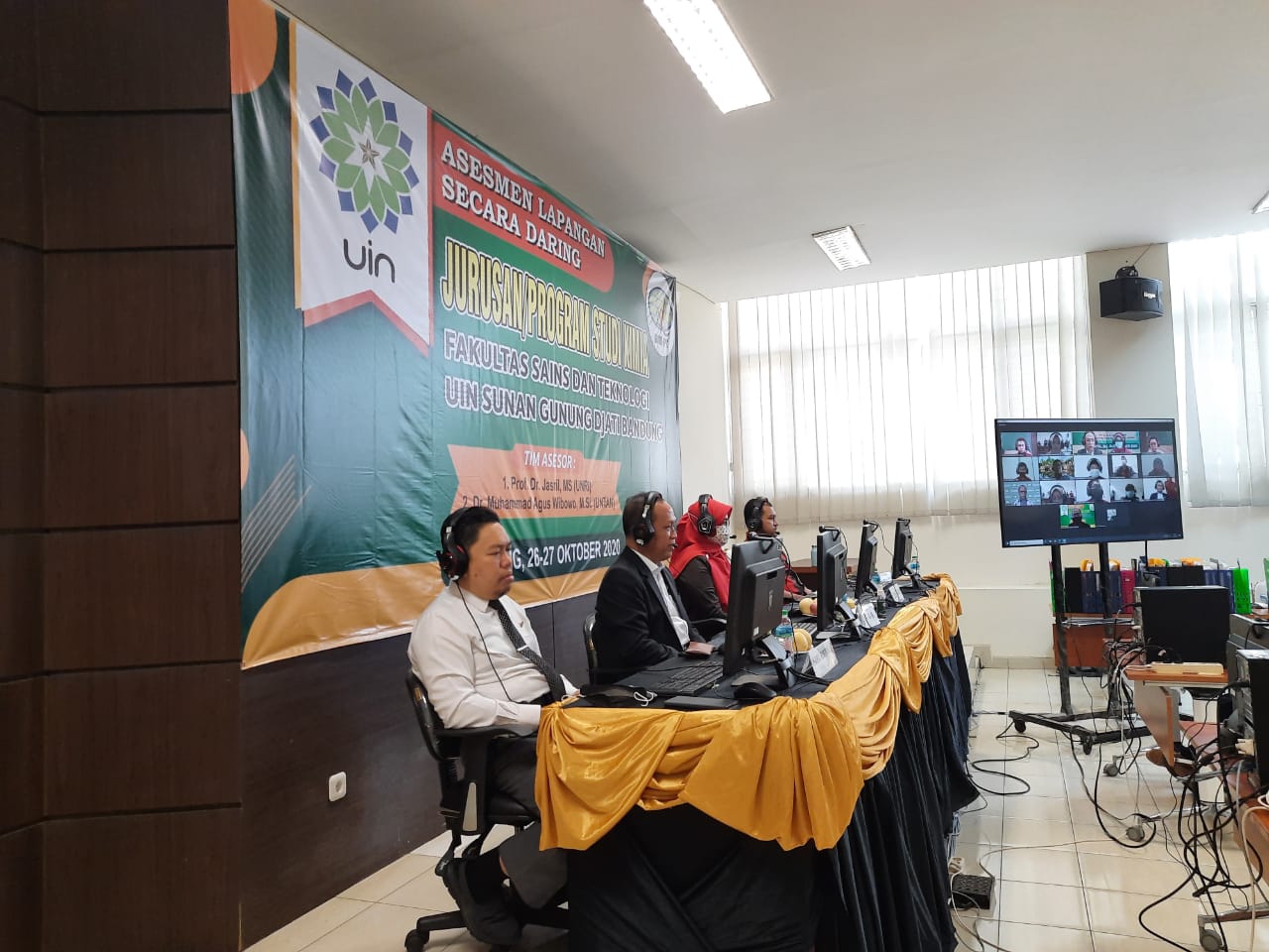 Jurusan Kimia UIN Bandung Jalani Asesmen Lapangan Daring  