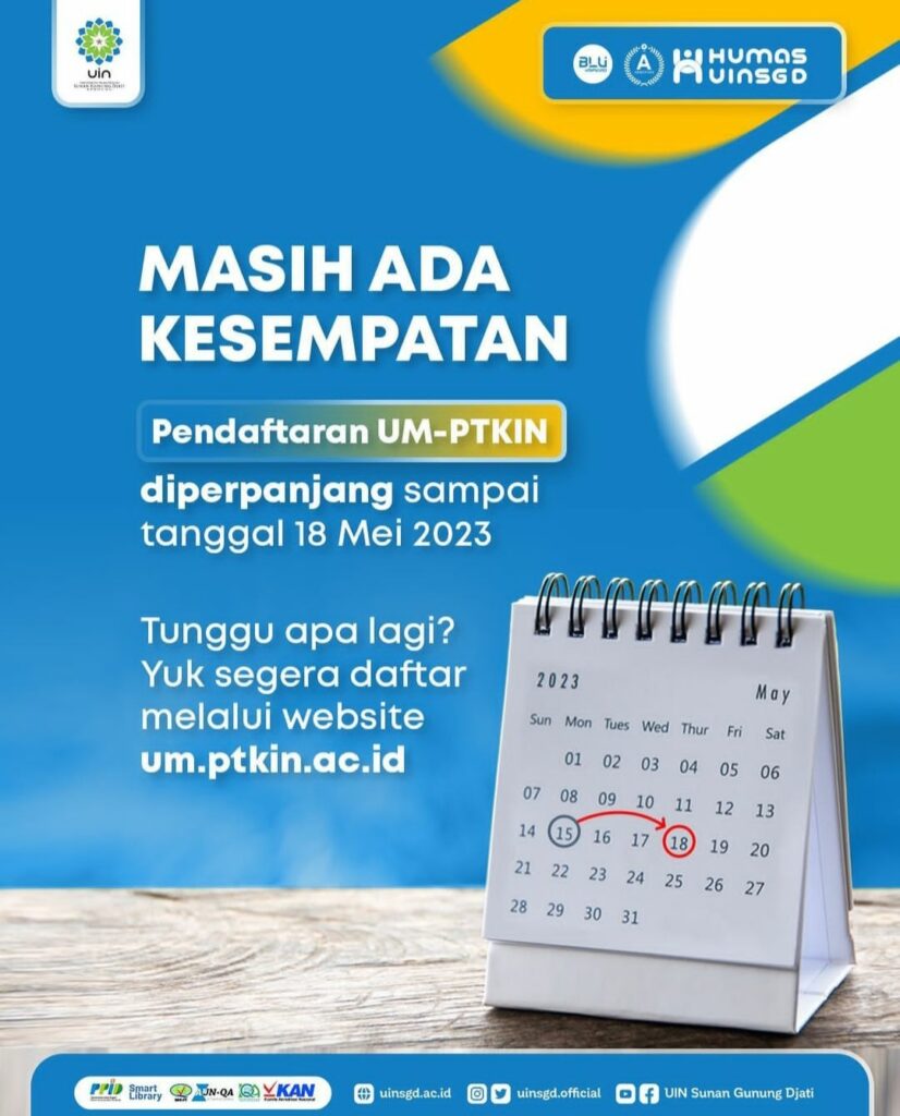 PENDAFTARAN UM-PTKIN 2023, DIPERPANJANG HINGGA 18 MEI. JADWAL UJIAN ...