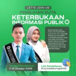 Yuk Ikuti Pemilihan Duta Keterbukaan Informasi Publik UIN Bandung 2025