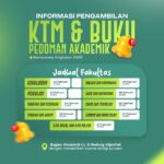 Informasi Pengambilan KTM dan Buku Pedoman Akademik Angkatan 2025