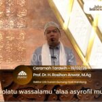 Pesan Spiritual dalam Puasa, Rektor UIN Bandung Isi Ceramah Tarawih di Masjid Raya Al Jabbar
