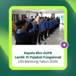 Kepala Biro AUPK Lantik 31 Pejabat Fungsional UIN Bandung Tahun 2026