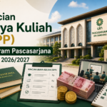 Rincian Biaya Kuliah (SPP) Program Pascasarjana Tahun 2026/2027