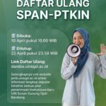 Yuk Daftar Ulang SPAN-PTKIN 2026 UIN Bandung, Ini Tutorialnya