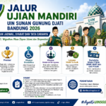 7 Jalur Ujian Mandiri UIN Sunan Gunung Djati Bandung 2026. Simak Jadwal, Syarat dan Tata Caranya