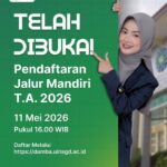 Pendaftaran Jalur Mandiri 2026 UIN Sunan Gunung Djati Bandung Resmi Dibuka