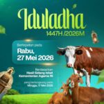 Tok! Pemerintah Resmi Tetapkan Idul Adha 1447 H Jatuh pada 27 Mei 2026