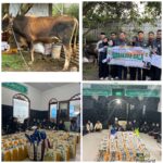 UiTM Malaysia Salurkan Sapi Kurban, Bantuan Rp10 Juta dan 250 Bingkisan Yatim