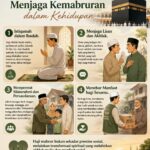 4 Cara Menjaga Kemabruran dalam Kehidupan