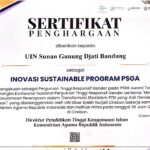 UIN Sunan Gunung Djati Bandung Raih Best of Innovative Sustainable Program pada PTRG Award PTKI ke-3