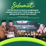 UIN Bandung Raih Penghargaan PTKIN dengan Alumni Paling Aktif, Kreatif, dan Inovatif