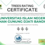 Perkuat Komitmen Kampus Berkelanjutan, UIN Bandung Raih Three Trees Rating UI GreenMetric