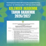 Ingat! Kalender Akademik 2026/2027