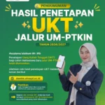 Hasil Penetapan UKT Jalur UM-PTKIN 2026