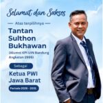 Alumni KPI UIN Bandung Tantan Sulthon Bukhawan Terpilih sebagai Ketua PWI Jawa Barat 2026–2031