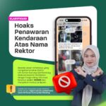 UIN Bandung Klarifikasi Informasi Hoaks Penawaran Kendaraan Atas Nama Rektor