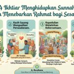 4 Ikhtiar Menghidupkan Sunnah dan Menebarkan Rahmat bagi Sesama