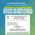 Yuk, Kenali Ketentuan Masa Studi dan Batas Waktu Penyelesaian S1, S2, dan S3
